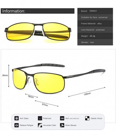 Wayfarer Various Glasses Driving Polarized Sunglasses - Driving Glasses 395 - CN18M7GYGLY $15.42