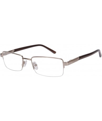 Rectangular Metal Frame Blue Light Blocking Reading Glasses 1.56 Lenses-6334 - CV17YI0LU9H $28.14