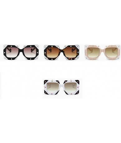 Cat Eye Rhinestone Steampunk Oversized Fashion Sunglasses Gothic Retro CatEye Eyewear Crystals Shades - CA197CSRIZ3 $30.76