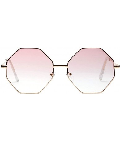 Oval Women Vintage Eye Sunglasses Retro Eyewear Fashion Radiation Protection - B - C9193XHORRO $19.53