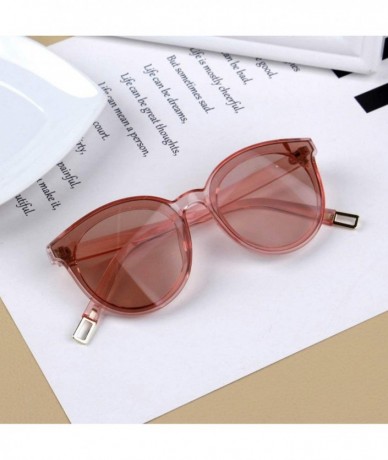 Round 2019 Vintage Cat Eye Kids Sunglasses Baby Children Boys Girls Big Cute Cateye Sun Glasses Uv400 Travel Eyewear - C1198A...