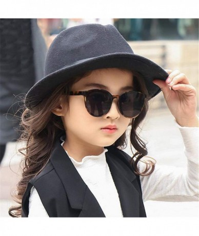 Round 2019 Vintage Cat Eye Kids Sunglasses Baby Children Boys Girls Big Cute Cateye Sun Glasses Uv400 Travel Eyewear - C1198A...