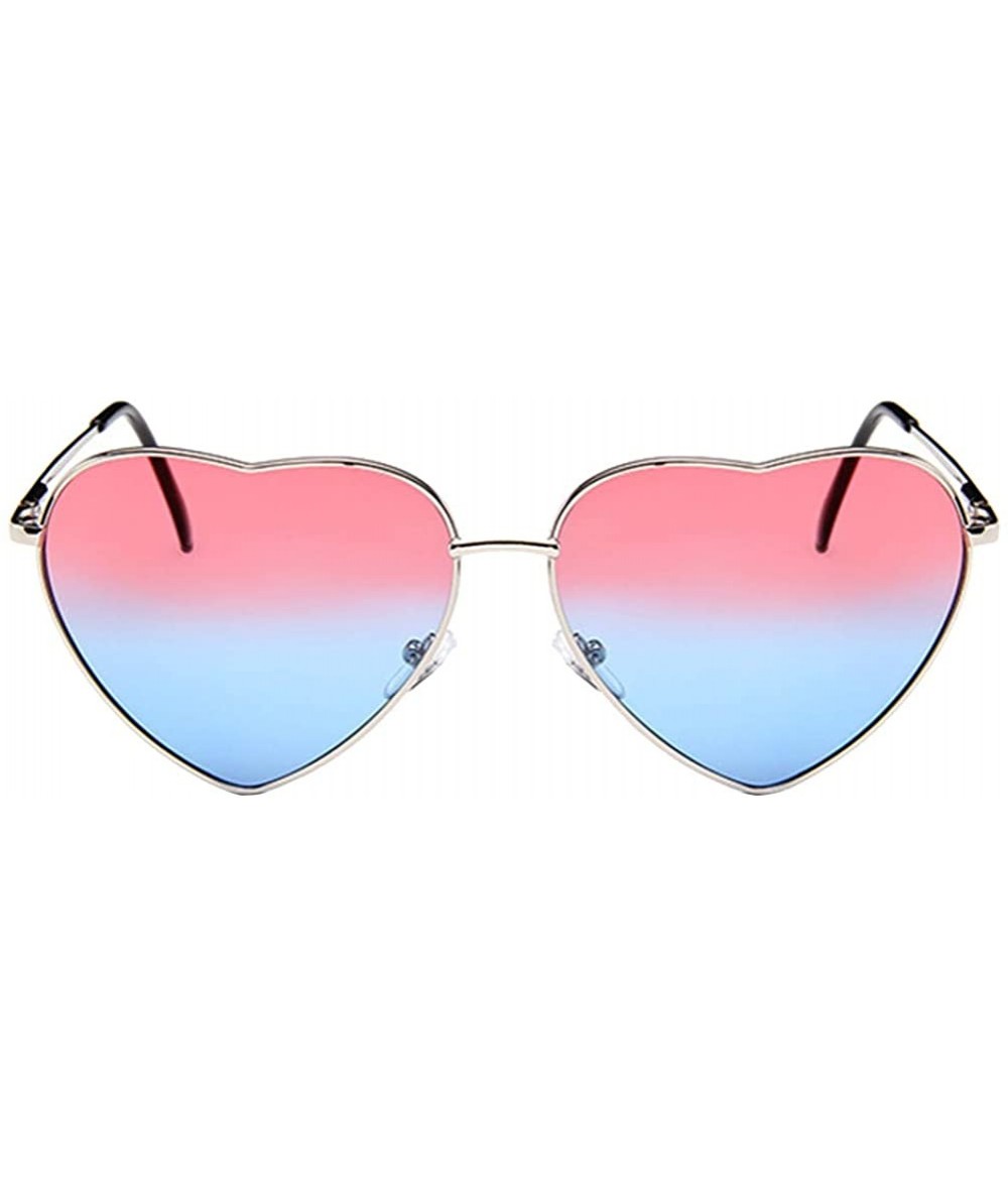 Goggle Vintage Love Sunglasses Goggles for Women Men Retro Sun Glasses UV Protection - Style6 - CF18RLYZ533 $14.84