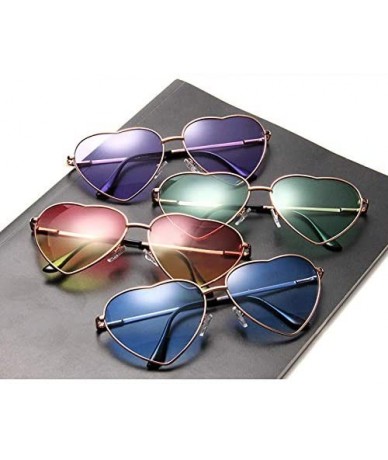 Goggle Vintage Love Sunglasses Goggles for Women Men Retro Sun Glasses UV Protection - Style6 - CF18RLYZ533 $14.84