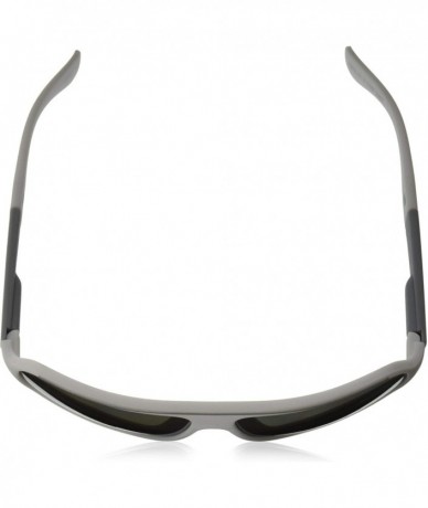 Shield Men's 573SP Rectangular Sunglasses with 100% UV Protection- 62 mm - White & Grey - CH128SHDEBZ $50.01