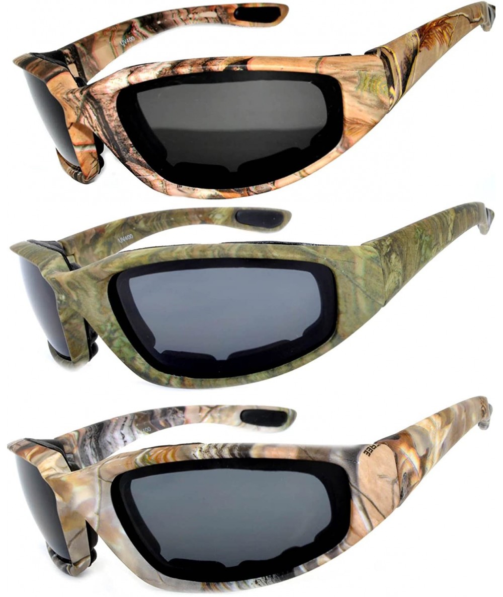 Goggle Riding Glasses Polarized Camo Smoke (3 Pack) - CI182HE7EX2 $32.99