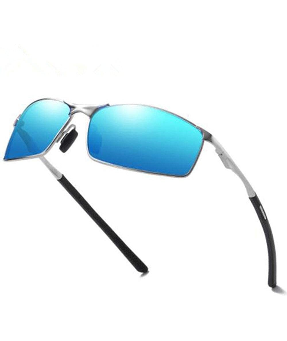 Rectangular Polarized sunglasses- men's sunglasses driver's glasses discolored glasses night vision glasses- fishing glasses ...