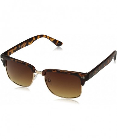 Rectangular Men's R1425 Rectangular Sunglasses- 54 mm - Matte Tortoise - C9129HH0D37 $76.45