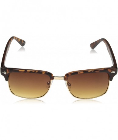 Rectangular Men's R1425 Rectangular Sunglasses- 54 mm - Matte Tortoise - C9129HH0D37 $76.45