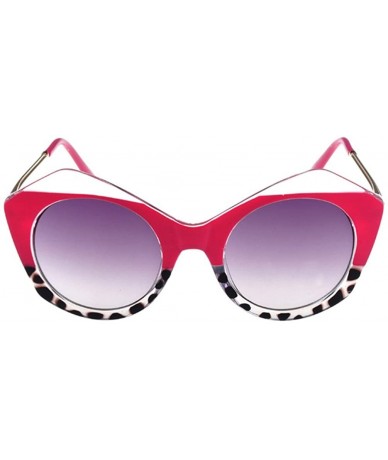 Square Fashion Young Lady Sunglasses Wild Nature Stylish PC Frame Lens 50mm - Red/Grey - CK12E0NTHIF $28.58