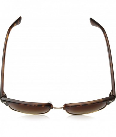 Rectangular Men's R1425 Rectangular Sunglasses- 54 mm - Matte Tortoise - C9129HH0D37 $76.45