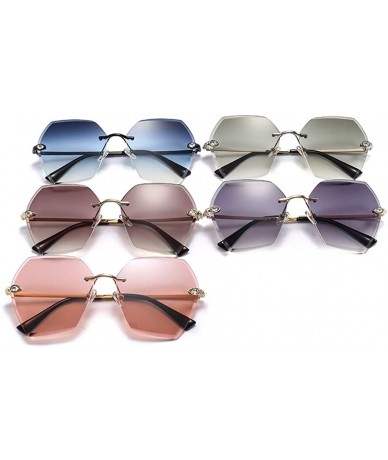 Cat Eye Polarized Sunglasses Protection Personality Decoration - CW18R4LE3L4 $24.88