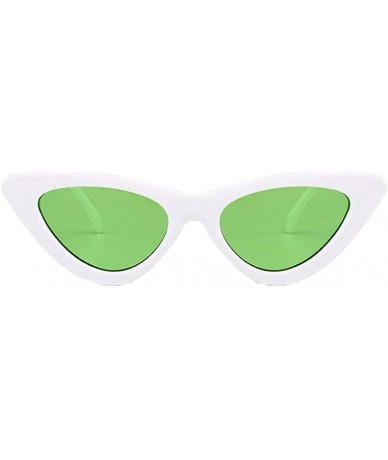 Square Goggles Sunglasses Fashion Vintage Plastic - F - C1197X84YDD $14.05