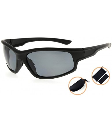 Sport Sports Polycarbonate Polarized Sunglasses TR90 Unbreakable Baseball Running Fishing Driving Golf Softball Hiking - CR18...