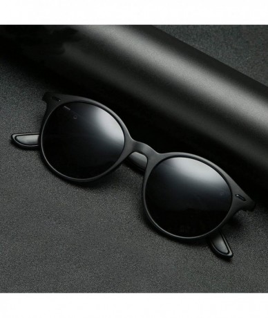 Square Outdoor Polarized Men Sunglasses Luxury Round Rivet Women Sun Glasses Mens Driving Sunglass Womens - Black - CL197A2N5...