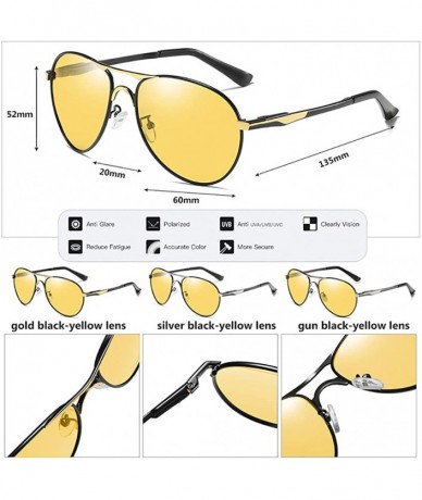 Rectangular Polarized Photochromic Driving Sunglasses-Outdoor ANTI GLARE Eyewear-Mirror Lens - A - C2190EE4E7N $62.90