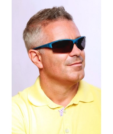 Sport "Stone Creek MX1" Men's Wrap-Around Bifocal Reading Sports Sunglasses (Black w/Smoke +1.50) - CV11609XT5F $51.99