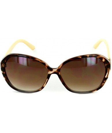 Oversized Oceanside" Fashion Oversized Sunglasses with Butterfly Shape for Stylish Women - Tortoise W/ Amber Lens - CA11WYOJT...