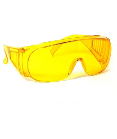 Oversized M3 Fit Over Prescription Rx No Blind-spot Driver Day & Night Wrap Around Sun Glasses - Amber - CW11U0Y3BDL $25.58