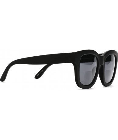 Wayfarer Bifocal Reader Sunglasses Marlene Dietrich Reading Glasses Under the Sun - Black - CG189AN99MX $44.26