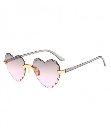 Wrap Sunglasses Fashion Frameless Accessories HotSales - B - CA190HIM724 $16.48