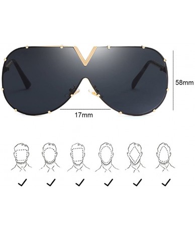 Sport Fashion Metal Sunglasses for Men and Women for Driving Traveling Beach - Gray - CK18DMN5LKX $29.21