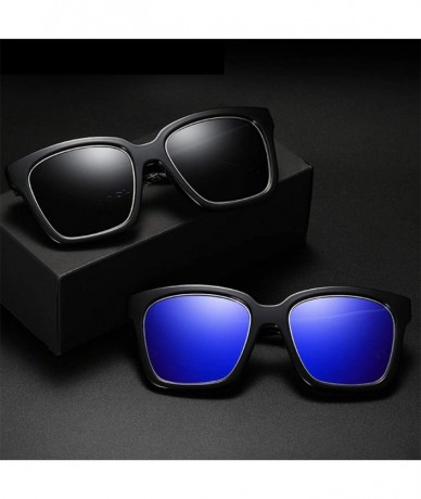 Oversized Sunglasses Polarized Blocking Climbing Oversize - Violet - C118WT4UEK6 $46.53