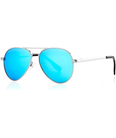 Sport 2-Pack Polarized Small Aviator Sunglasses for Small Face Women Men Juniors - 52mm - CH196MNDI57 $40.71