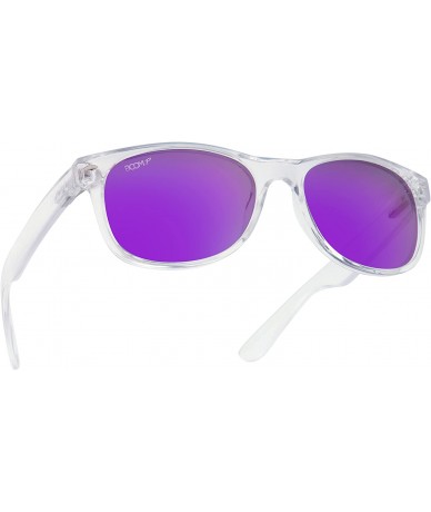 Wayfarer Shoreline Polarized Sunglasses by Dimensional Optics - Vio (52) - C818EZGZ06Y $35.24