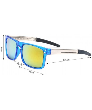 Wayfarer Sports Sunglasses for Women Men Outdoor - Red - CV180RYKDKS $15.28