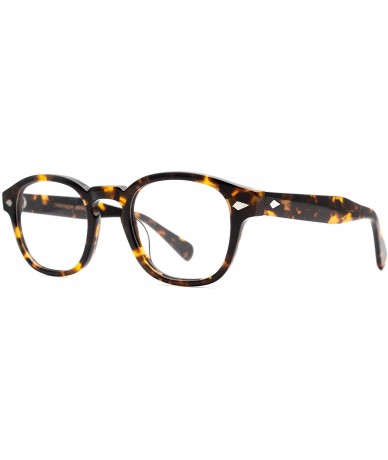 Oval Eyeglasses 369 Oval Acetate Style - for Womens 100% UV PROTECTION - Black - CX192TGKSW3 $61.51