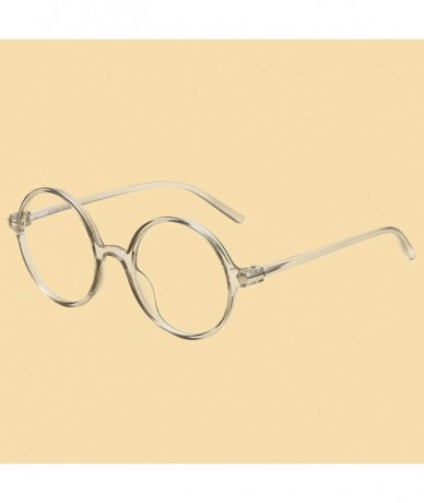 Round Glasses Myopia Optical Vintage Eyewear - CG199HSYCGY $43.67