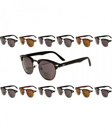 Aviator 12 Pack - All Powers One Package - Men Women Readers - Bifocal Reading Sunglasses - 12 Pack - CJ18QW4GAE5 $35.85