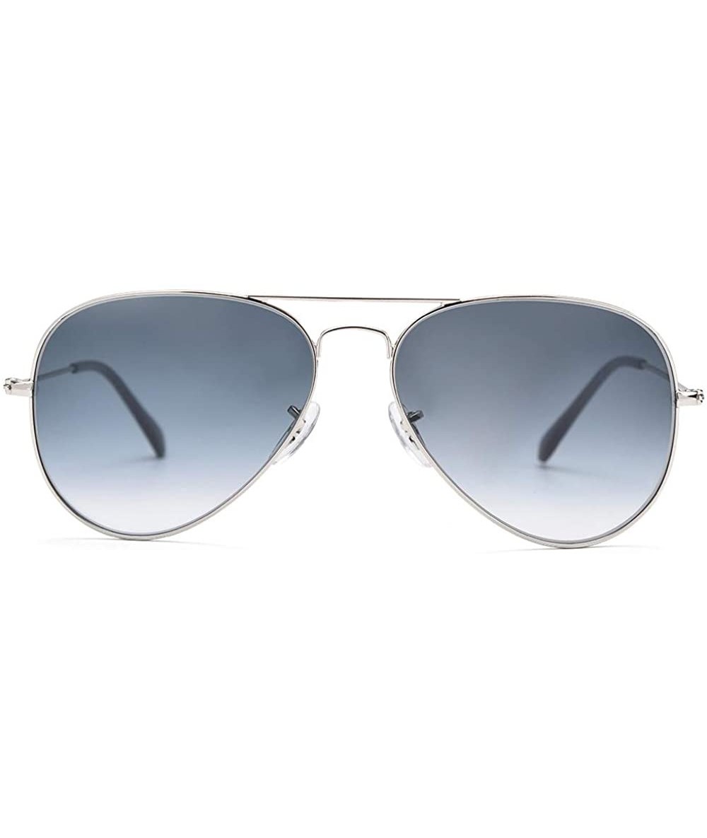 Aviator aviator sunglasses for men women crystal glass lens mirrored glasses 100% UV400 protection - CH19C23ADDS $27.19