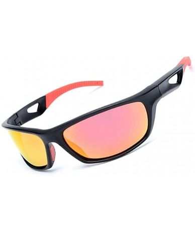 Sport Outdoor sports glasses for men and women polarized riding sunglasses PC material lens - B - C218RWMA72R $80.95