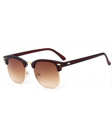 Oversized 2018 Fashion Sunglasses Men/Women Retro Rivet Polaroid Lens Design Sun Glasses OculosUV400 - C3 - C9197A2LESO $30.04