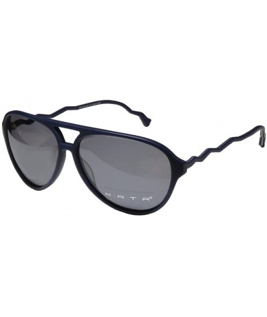 Aviator Bolt 5 Mens/Womens Aviator Full-rim 100% UVA & UVB Lenses Sunglasses/Shades - Navy - CD121NI5WRP $45.41