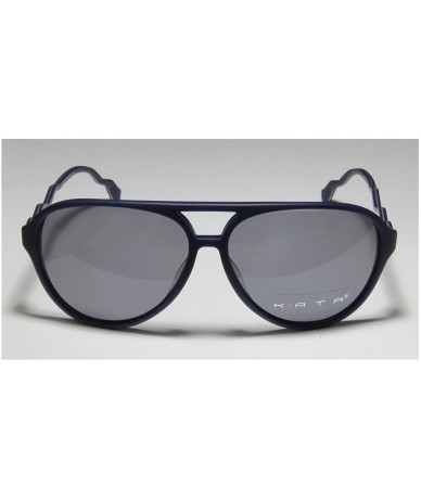 Aviator Bolt 5 Mens/Womens Aviator Full-rim 100% UVA & UVB Lenses Sunglasses/Shades - Navy - CD121NI5WRP $45.41