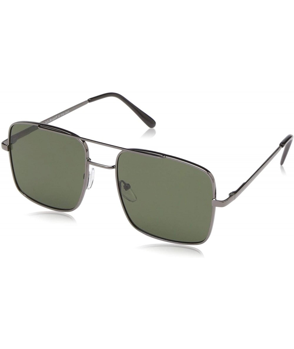 Aviator Issue Aviator Sunglasses - Gunmetal - CG18NISX6C8 $30.16