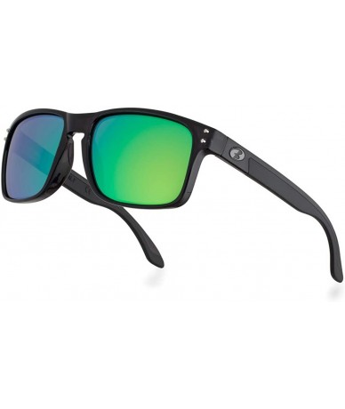 Wrap italy made classic sunglasses corning real glass lens w. polarized option - C618L65L3OC $103.19