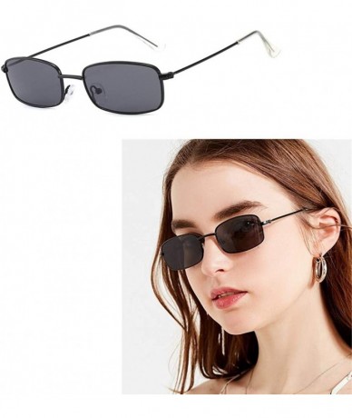 Rimless Vintage Women Sunglasses - Retro Polarized Sun Glasses Uv Protection Outdoor Eyewear Classic Eyeglasses - A - CA18UOQ...