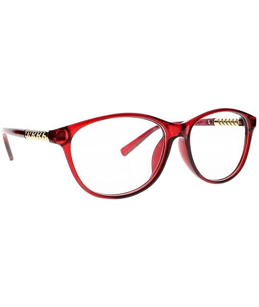 Oversized Women Classic Oversize Rhinestone Reader Reading Glasses +1.0 +2.0 +3.0 +4.0 New - Red - CK12O5DH2CV $18.07