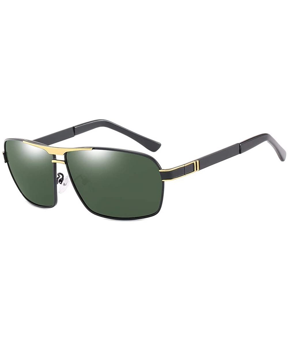 Aviator Sunglasses Driving Glasses Men's Box Polarizer - B - CX18QS0CQKT $63.39