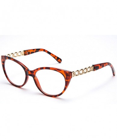 Square Women's Durable Slim Thick Cat Eye Style Reading Glasses - Tortoise - CY11PTMWOO1 $20.05