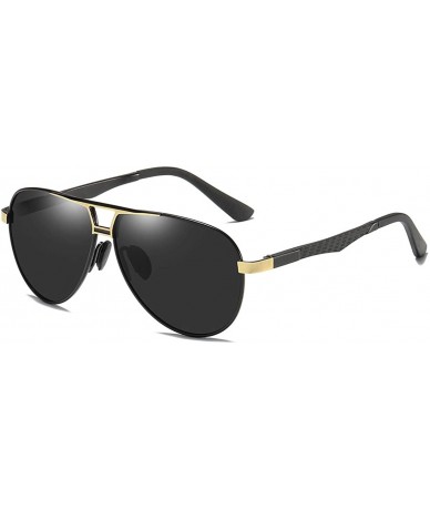 Rectangular Polarized 80's Retro Classic Trendy Stylish Sunglasses for Men Women - A - CK198O74XMX $31.69