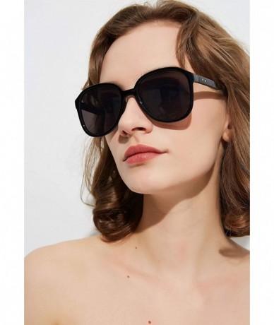 Oversized Retro oval sunglasses for men and women oversized sunglasses Plastic sunglasses UV400 prection - 1 - CX195WLY99Z $2...