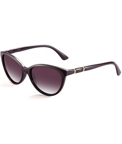 Cat Eye 20/20 Brand Design Vintage Polarized Cat Eye Sunglasses Women C01 Black - C03 Purple - CG18Y3N78IH $25.27