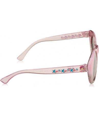 Round Kids Sunglasses for Girls- Toddler Sunglasses with Kids Glasses Case - Pink/Purple - CW18EQ5WR8X $23.94