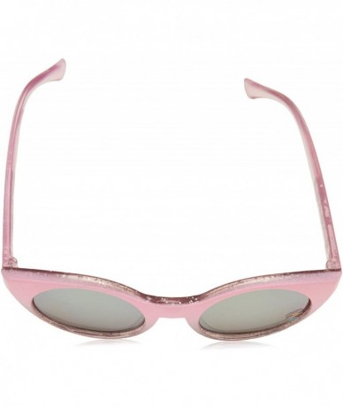 Round Kids Sunglasses for Girls- Toddler Sunglasses with Kids Glasses Case - Pink/Purple - CW18EQ5WR8X $23.94