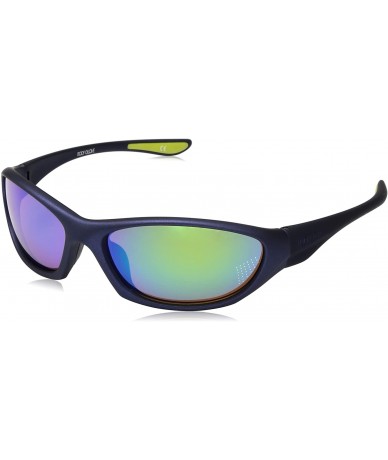 Wrap Vapor 22 Wrap Sunglasses - Rubberized Matte Metallic Navy - CF17YE3ZUWW $67.20